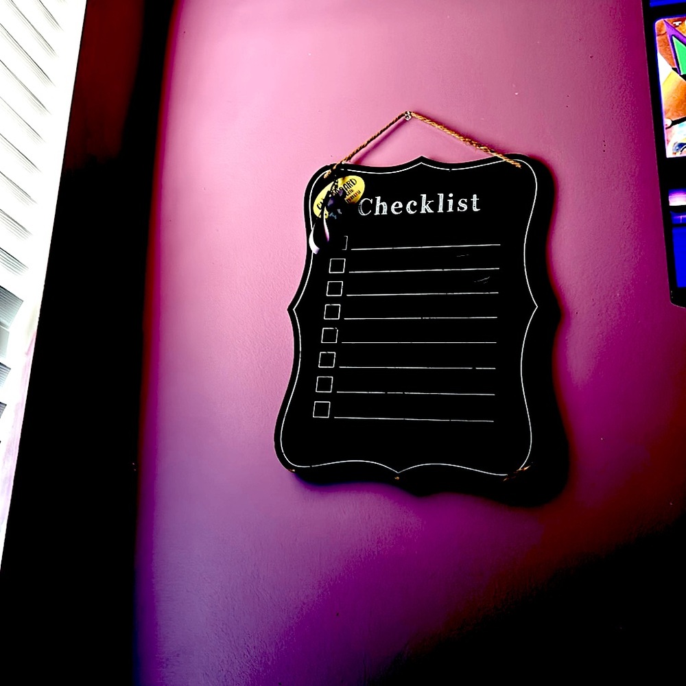 checklist